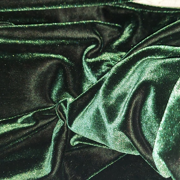 Coldwater Creek velveteen pants size medium dark green (invW034) - Picture 5 of 5